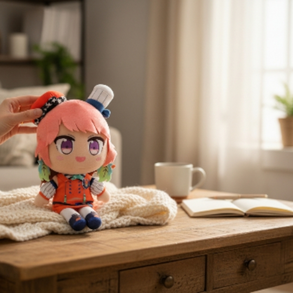 Takanashi Kiara Hololive EN x TSUKUMO Plush doll.